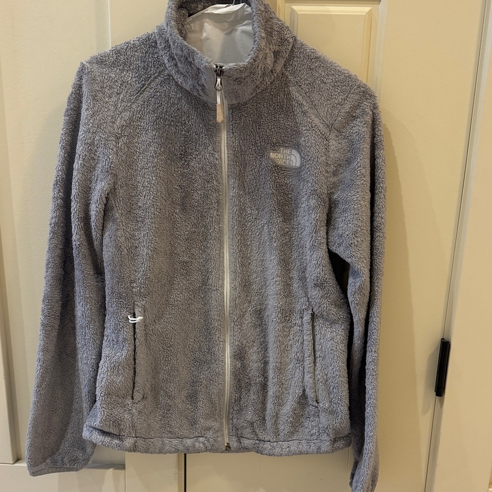 The North‎ Face Light Gray Sherpa Jacket
